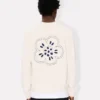 Boke Flower-broderad kofta i ull
