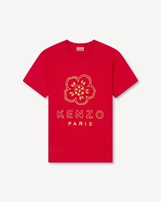 Boke Flower-broderad slim-fit T-shirt i bomull