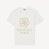 Boke Flower-broderad slim-fit T-shirt i bomull