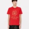 Boke Flower-broderad slim-fit T-shirt i bomull