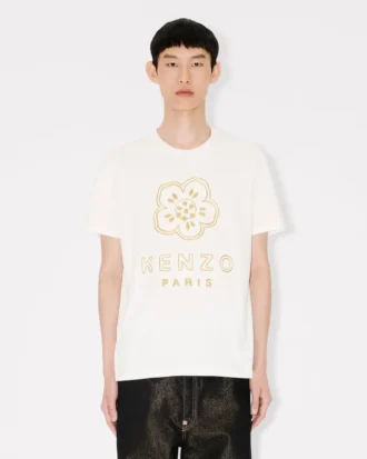 Boke Flower-broderad slim-fit T-shirt i bomull