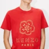 Boke Flower-broderad slim-fit T-shirt i bomull