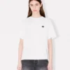 Boke Flower-broderad T-shirt i avslappnad passform Boke Flower-broderad T-shirt i avslappnad passform