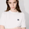 Boke Flower-broderad T-shirt i avslappnad passform Boke Flower-broderad T-shirt i avslappnad passform