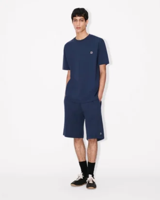 Boke Flower-broderade shorts i bomull