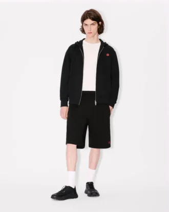 Boke Flower-broderade shorts i bomull