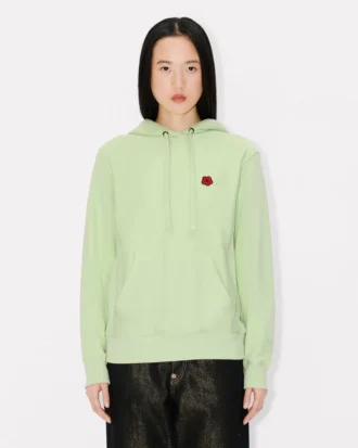 ”Boke Flower” hoodie i bomull