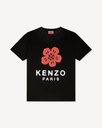 ”Boke Flower” lös T-shirt i bomull
