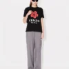 ”Boke Flower” lös T-shirt i bomull
