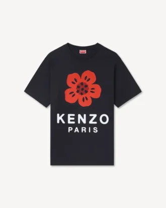 ’Boke Flower’ T-shirt i bomull