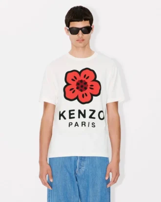 ’Boke Flower’ T-shirt i bomull