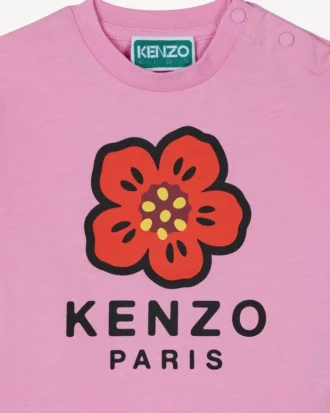 ’Boke Flower’ T-shirt i bomull