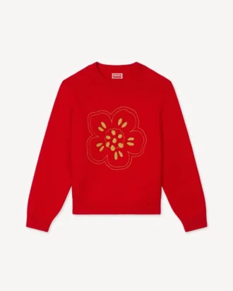 ’Boke Flower’-tröja i ull
