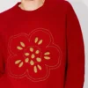 ’Boke Flower’-tröja i ull