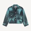 ’Boke Flower’ truckerjacka i japanskt denim ’Boke Flower’ truckerjacka i japanskt denim