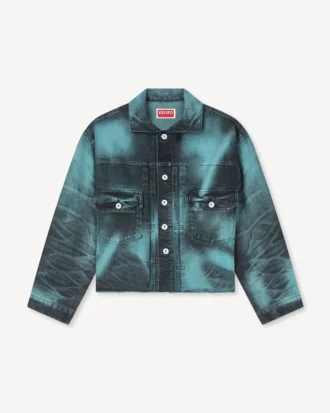 ’Boke Flower’ truckerjacka i japanskt denim