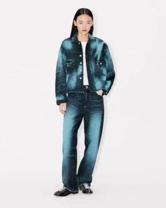 ’Boke Flower’ truckerjacka i japanskt denim