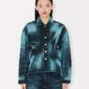 ’Boke Flower’ truckerjacka i japanskt denim ’Boke Flower’ truckerjacka i japanskt denim