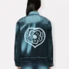’Boke Flower’ truckerjacka i japanskt denim ’Boke Flower’ truckerjacka i japanskt denim