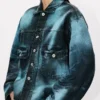 ’Boke Flower’ truckerjacka i japanskt denim ’Boke Flower’ truckerjacka i japanskt denim