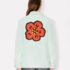 Broderad arbetsjacka i japansk denim med ”Boke Flower”-motiv Broderad arbetsjacka i japansk denim med ”Boke Flower”-motiv