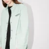 Broderad arbetsjacka i japansk denim med ”Boke Flower”-motiv Broderad arbetsjacka i japansk denim med ”Boke Flower”-motiv