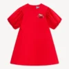 Broderad klänning ”Lunar New Year” i poplin