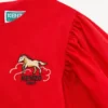 Broderad klänning ”Lunar New Year” i poplin