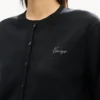 Broderad kofta i merinoull med ”Kenzo Signature”-signatur Broderad kofta i merinoull med ”Kenzo Signature”-signatur