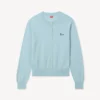 Broderad kofta i merinoull med ”Kenzo Signature”-signatur Broderad kofta i merinoull med ”Kenzo Signature”-signatur