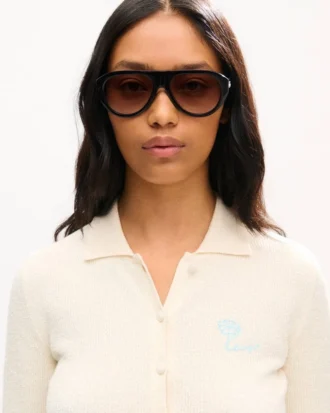 Broderad kofta ’Kenzo Tulip’ i mjuk bomull Broderad kofta ’Kenzo Tulip’ i mjuk bomull