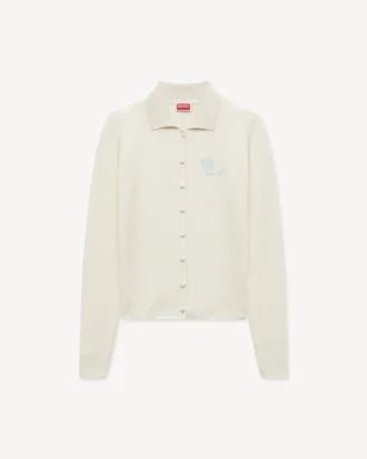 Broderad kofta ’Kenzo Tulip’ i mjuk bomull Broderad kofta ’Kenzo Tulip’ i mjuk bomull