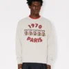 Broderad sweatshirt i bomull med ”Kenzo Wild Tiger” Broderad sweatshirt i bomull med ”Kenzo Wild Tiger”