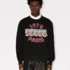 Broderad sweatshirt i bomull med ”Kenzo Wild Tiger” Broderad sweatshirt i bomull med ”Kenzo Wild Tiger”