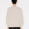 Broderad sweatshirt i bomull med ”Kenzo Wild Tiger” Broderad sweatshirt i bomull med ”Kenzo Wild Tiger”