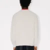 Broderad sweatshirt i bomull med ”Kenzo Wild Tiger” Broderad sweatshirt i bomull med ”Kenzo Wild Tiger”