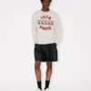Broderad sweatshirt i bomull med ”Kenzo Wild Tiger” Broderad sweatshirt i bomull med ”Kenzo Wild Tiger”