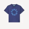 Broderad T-shirt i bomull