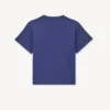 Broderad T-shirt i bomull
