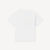 Broderad T-shirt i bomull