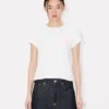 Broderad T-shirt i bomull med ”Kenzo Cartoon”