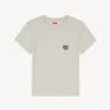 Broderad T-shirt i bomull med ”Kenzo Wild Tiger” Broderad T-shirt i bomull med ”Kenzo Wild Tiger”