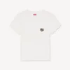 Broderad T-shirt i bomull med ”Kenzo Wild Tiger” Broderad T-shirt i bomull med ”Kenzo Wild Tiger”