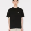 Broderad T-shirt i bomull med ”Kenzo Wild Tiger”