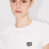 Broderad T-shirt i bomull med ”Kenzo Wild Tiger” Broderad T-shirt i bomull med ”Kenzo Wild Tiger”