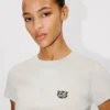 Broderad T-shirt i bomull med ”Kenzo Wild Tiger” Broderad T-shirt i bomull med ”Kenzo Wild Tiger”