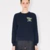 Broderad tröja i bomull med ”Kenzo Cartoon”-motiv