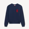 Broderad tröja i bomull med ”Kenzo Paris Emblem” Broderad tröja i bomull med ”Kenzo Paris Emblem”