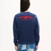 Broderad tröja i bomull med ”Kenzo Paris Emblem” Broderad tröja i bomull med ”Kenzo Paris Emblem”