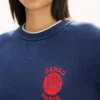 Broderad tröja i bomull med ”Kenzo Paris Emblem” Broderad tröja i bomull med ”Kenzo Paris Emblem”